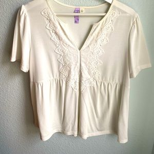 White Lace Blouse